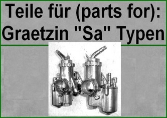 Teile/parts: Graetzin "Sa"-Type------(Z.B. Graetzin Sa 24/1 BMW R75 )